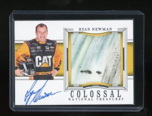 2024 Ryan Newman Colossal Patch Autograph 46/49 National Treasures Racing card