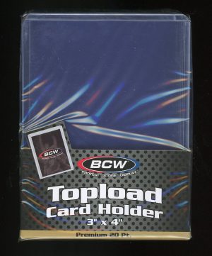 BCW Top Loaders Card Holders