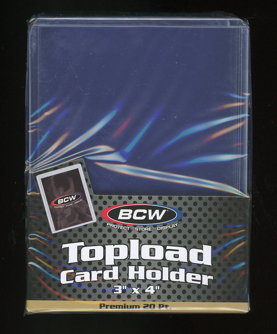 BCW Top Loaders Card Holders