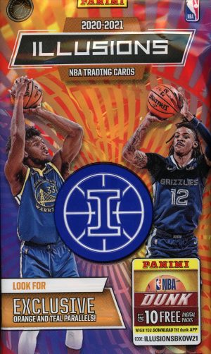 2020-21 Panini Illusions Basketball Fat Pack 12 Cards Per Pack
