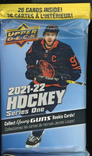 2021-22 Upper Deck Hockey Series One Value Pack