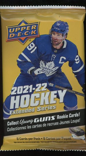 2021-22 Upper Deck Extended Series Hockey Blaster Pack