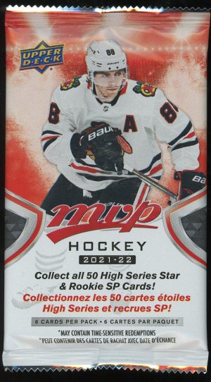 2021-22 Upper Deck MVP Hockey Blaster Pack