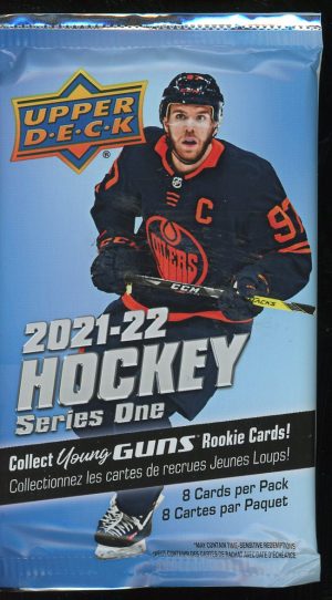 2021-22 Upper Deck Series 1 Hockey Blaster Pack