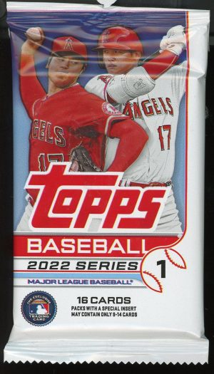 2022 Topps Baseball Series 1 Retail Pack