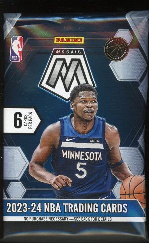 2023-24 Panini Mosaic Basketball Blaster Pack 6 Cards Per Pack