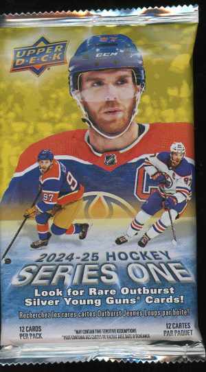 2024-25 Upper Deck Hockey Series One Blaster Pack