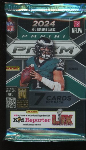 2024 Panini Prizm Football Mega Box Pack 7 Cards Per Pack