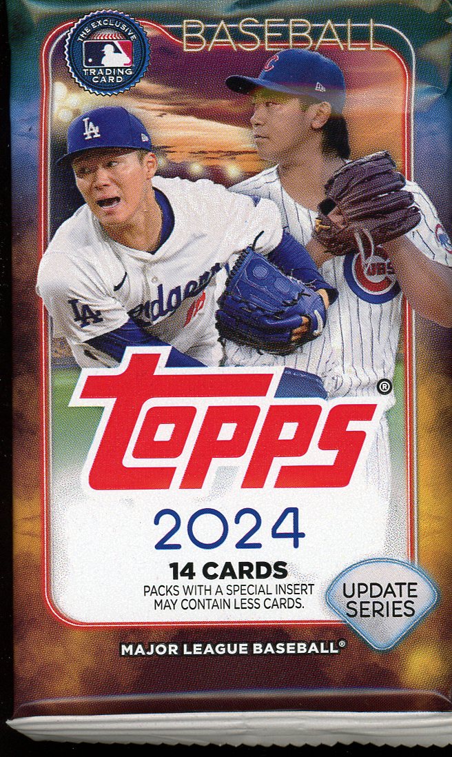 2024 Topps Update Series Baseball Retail Pack - Factory Sealed