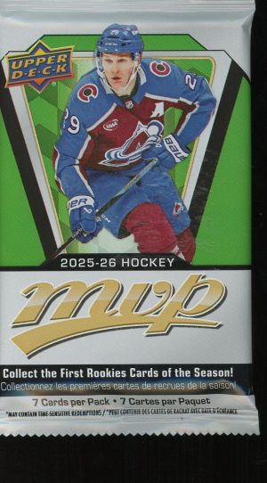 2025-26 Upper Deck MVP Hockey Blaster Pack