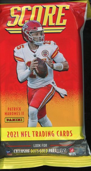 2021 Panini Score Football Fat Pack 40 Cards Per Pack