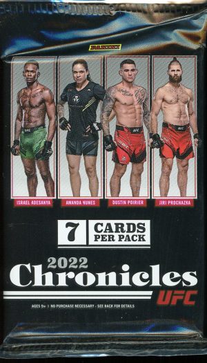 2022 Panini Chronicles UFC Blaster Pack – Rookie Cards, Inserts & Parallels