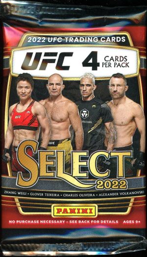2022 Panini Select UFC Blaster Pack – Rookie Cards, Inserts & Parallels