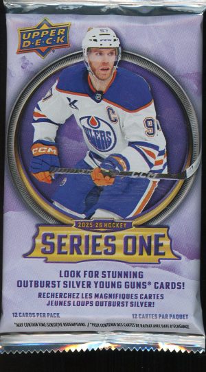 2025-26 Upper Deck Series One Hockey Blaster Pack