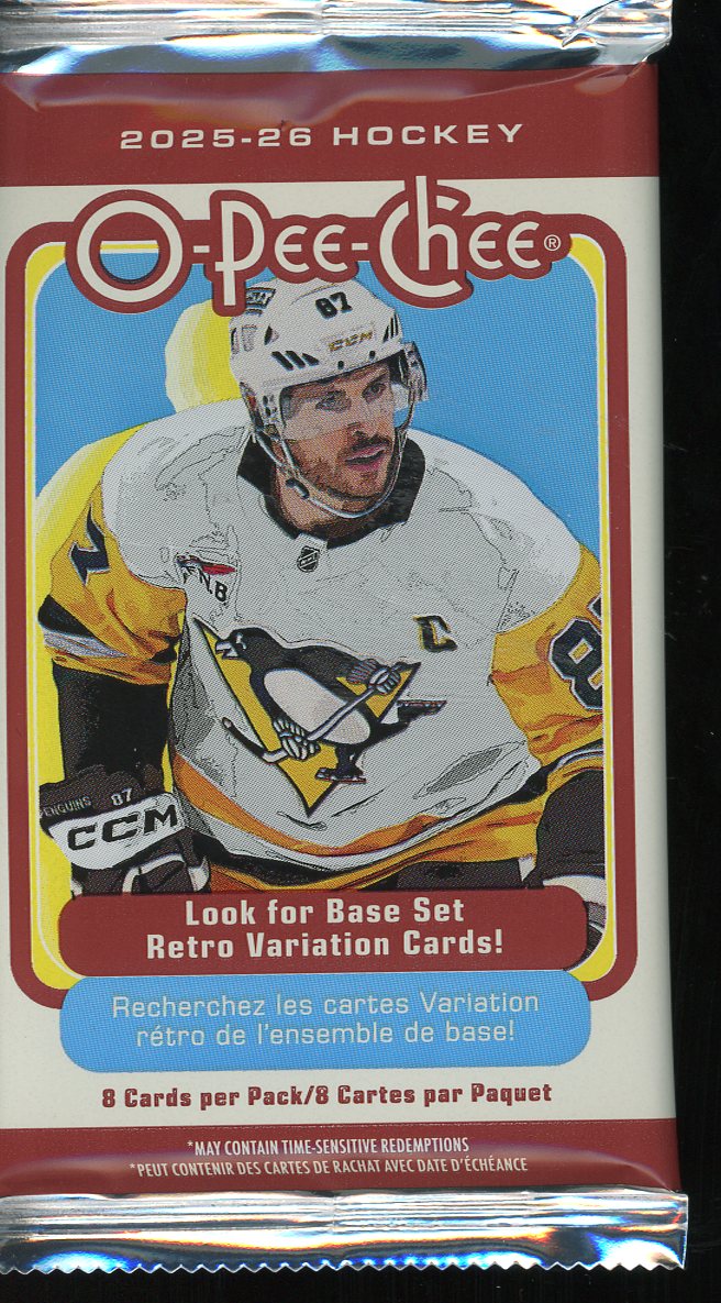 2025-26 O-Pee-Chee Hockey Blaster Pack