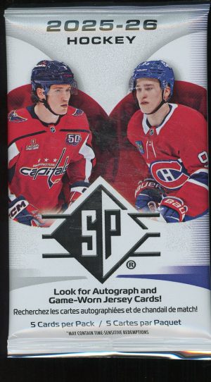 2025-26 Upper Deck SP Hockey Blaster Pack