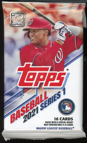 2021 Topps Baseball retail pack