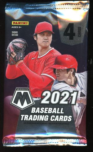 2021 Mosaic Baseball blaster pack