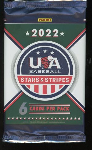 2022 USA Stars and Stripes baseball blaster pack