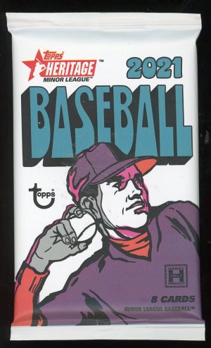 2021 Topps Heritage Baseball Retail Pack