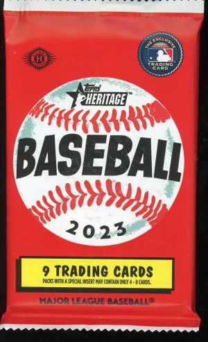 2023 Topps Heritage Baseball Blaster Pack