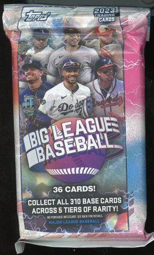 2023 Topps Baseball Big League Value Pack MLB trading cards rookies inserts parallels