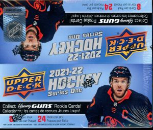 2021-22 Upper Deck Hockey Series 1 Retail Box Young Guns Rookies