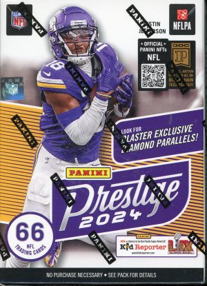 2024 Panini Prestige Football Blaster Box NFL rookie cards and inserts