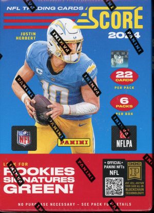 2024 Panini Score Football Blaster Box NFL rookie cards and inserts