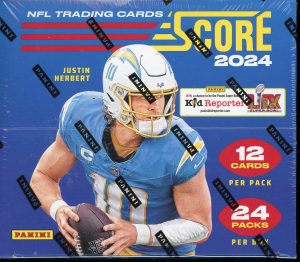 2024 Panini Score Football Retail Box NFL rookie cards and inserts