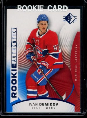 2025-26 Ivan Demidov Blue SP Hockey Upper Deck card