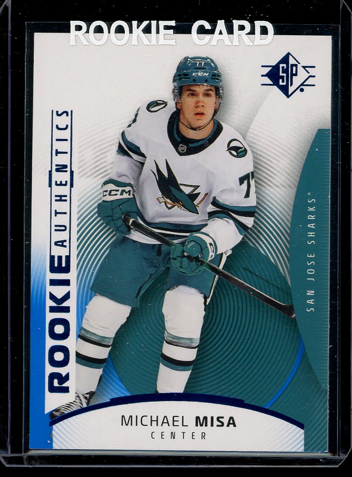 2025-26 Michael Misa SP Blue Hockey Upper Deck Rookie Card