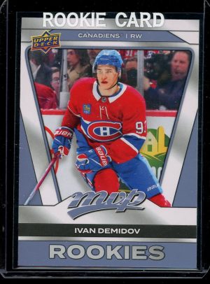 2025-26 Ivan Demidov MVP Rookie hockey card