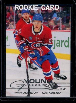 2025-26 Ivan Demidov Young Guns rookie card
