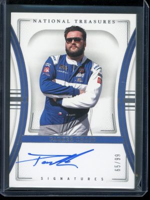 2024 Parker Chase Autograph 65/99 National Treasures Racing card