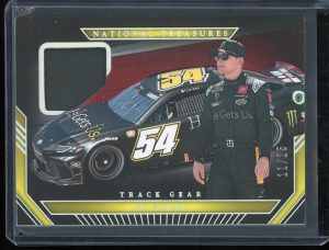 2024 Ty Gibbs Track Gear Memorabilia 11/25 National Treasures Racing card