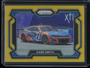 2024 Zane Smith Gold Prizm 10/10 Panini Prizm Racing card