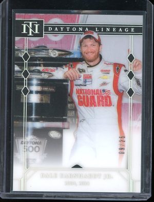 2024 Dale Earnhardt Jr Daytona Lineage 9/25 from National Treasures Racing featuring a premium NASCAR insert card.