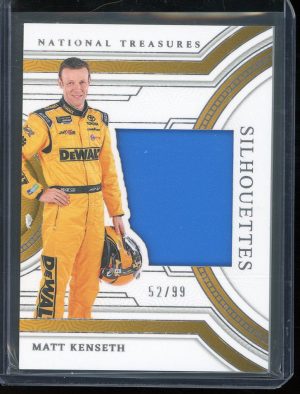 2024 Matt Kenseth Silhouettes Patch 57/99 National Treasures Racing card