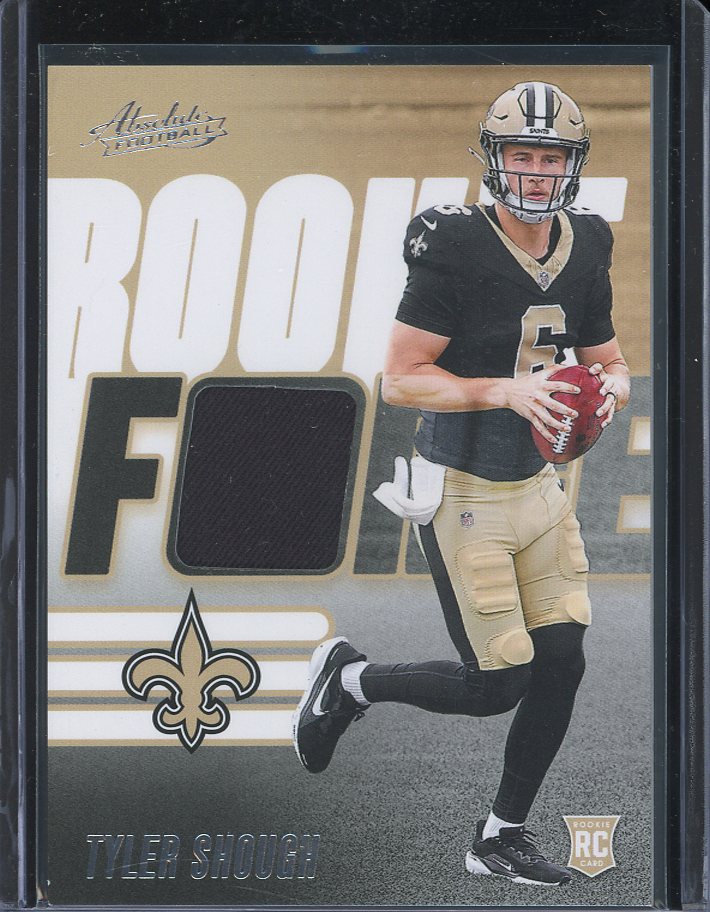 2025 Tyler Shough Rookie Force Patch Absolute Football card