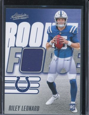 2025 Riley Leonard Rookie Force Patch