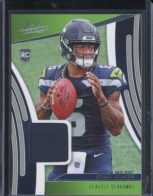 2025 Jalen Milroe Rookie Materials Absolute Football card Seattle Seahawks