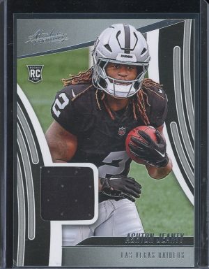 2025 Ashton Jeanty Rookie Materials Absolute Football card Las Vegas Raiders