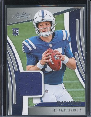 2025 Absolute Rookie Materials Riley Leonard Panini Absolute Football card Indianapolis Colts