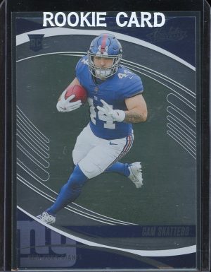 2025 Panini Absolute Football Cam Skattebo Giants Rookie Card RC New York Giants #110