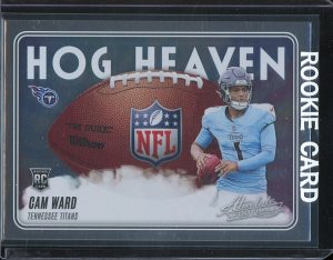2025 Panini Absolute Football Cam Ward Titans Rookie Card RC HH-CWD Tennessee Titans