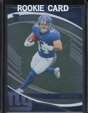 2025 Panini Absolute Football Cam Skattebo Giants Rookie Card RC #110 New York Giants