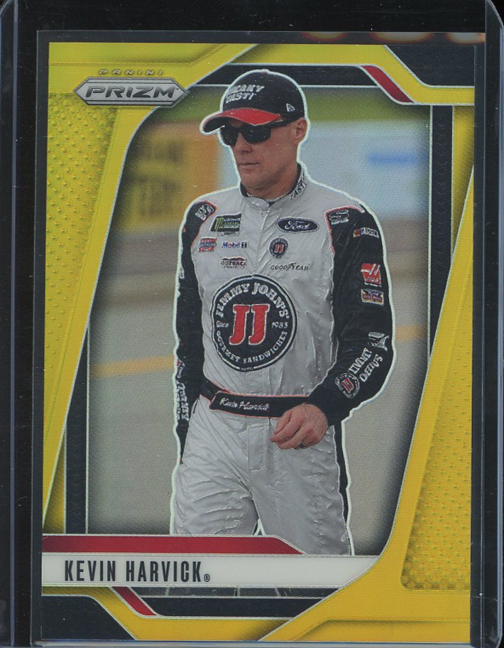 2025 Panini Prizm Racing Kevin Harvick Card Gold 9/10 #85 NASCAR
