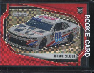 2025 Panini Prizm Racing Connor Zilisch Rookie Card RC Red Power 4/175 #107 NASCAR